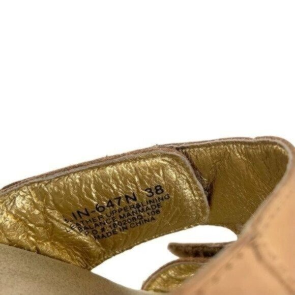 Alegria Leather Embroidered Strappy Comfort Heeled Sandals - Picture 6 of 8